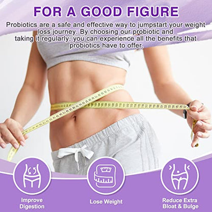 Probiotics for Women Digestive Health with Enzymes & Prebiotics 100 Billion | Vaginal Probiotics ZEBORABuy Supplements Australia