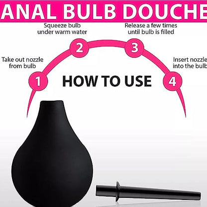 Bodundirect Medical Materials Anal Douche Enema Bulb Vaginal Douche Enemas Cleaner for Women’s BodundirectBuy Supplements Australia