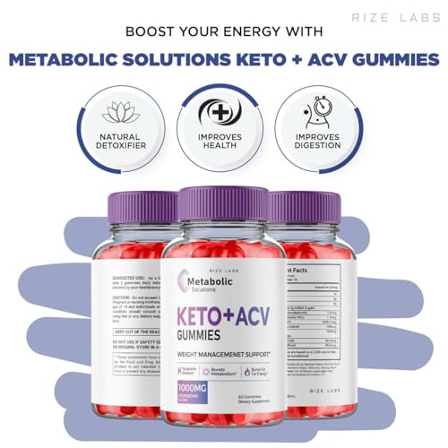 (2 Pack) Metabolic Solutions Keto ACV Gummies, Metabolic Solutions Keto+ACV Gummies rize labsBuy Supplements Australia