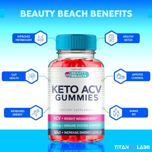 (5 Pack) Beauty Beach Keto ACV Gummies, Beauty Beach Keto ACV Gummies Advanced Titan LabsBuy Supplements Australia
