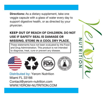 Yerom Nutrition 60 Billions Probiotics Yerom NutritionBuy Supplements Australia