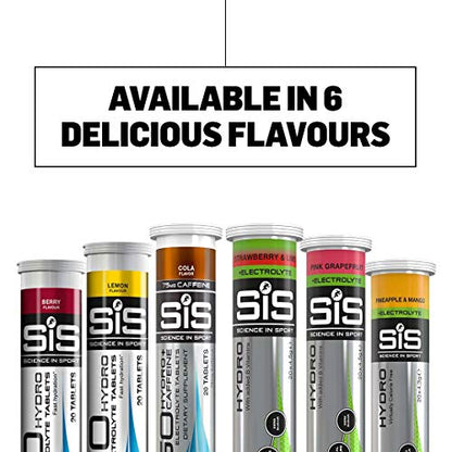 Science In Sport Hydro Hydration Tablets, Gluten-Free, Zero Sugar, Pink Grapefruit Science in SportBuy Supplements Australia
