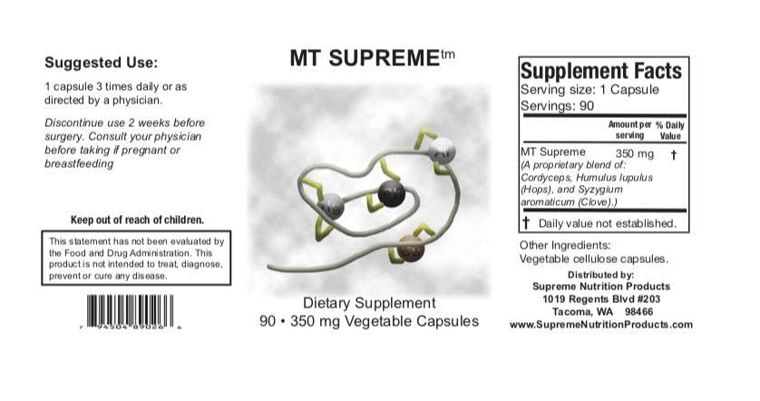 Supreme Nutrition MT Supreme, 90 Pure Herbal Combination Vegetarian Capsules (Pack of 2) Supreme Nutrition ProductsBuy Supplements Australia