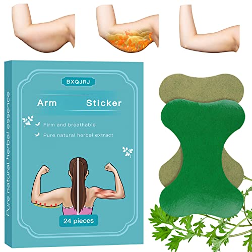 BXQJRJ Effective 24Pcs/Box Mugwort Patch - Natural Herbal Patch for Arm and Leg Natural