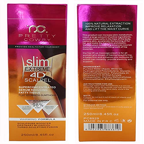 MYSHELL Hot Cream, Fat Burner Sweat Cream,Slimming Cream 250ml,Cellulite Treatment MYSHELLBuy Supplements Australia