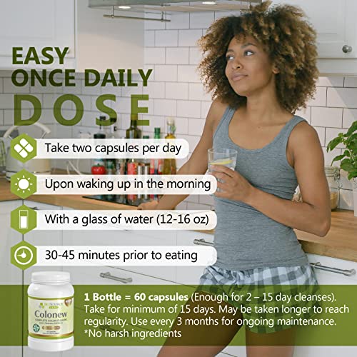 BioSource Labs Colonew Complete Colon Cleanse Natural Detox Supplement for Daily BioSource LabsBuy Supplements Australia