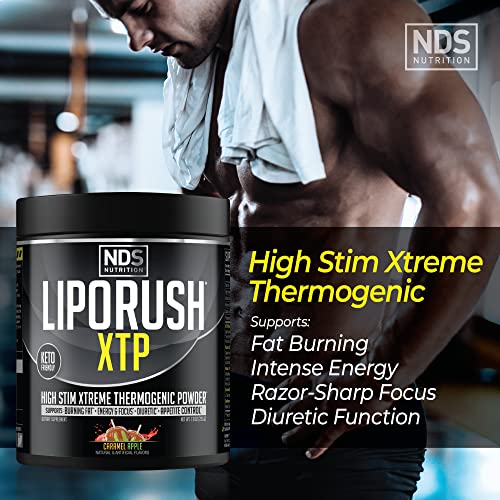 LIPORUSH NDS Nutrition XTP Thermogenic Fat Burner with L-Carnitine - Energy LIPORUSHBuy Supplements Australia