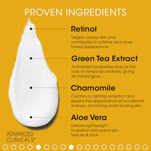 Advanced Clinicals Retinol Body Cream + Green Coffee Bean Oil Slim & Tighten Body Lotion Advanced ClinicalsBuy Supplements Australia