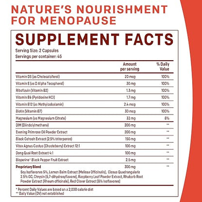 20-in-1 Menopause Supplements for Women - Dim Supplement Women - Estrogen Supplement PrimeMDBuy Supplements Australia