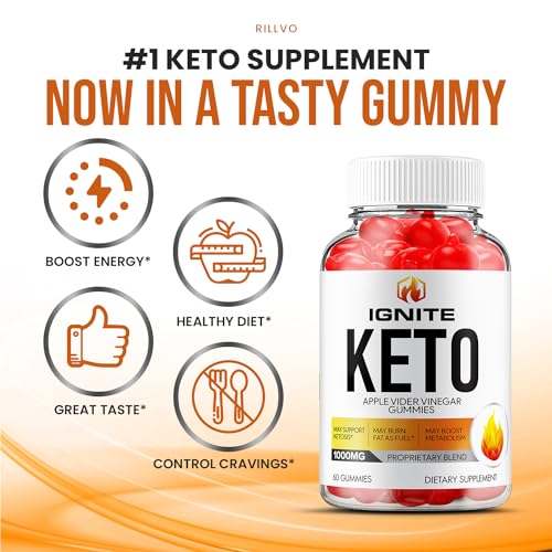 (3 Pack) Ignite Keto ACV Gummies - Official - Keto Ignite ACV Advanced Formula Plus RillvoBuy Supplements Australia