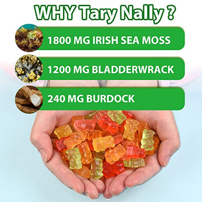 Tary Nally Sea Moss Gummies, Organic Irish Sea Moss Gummies for Adults & Kids Tary NallyBuy Supplements Australia