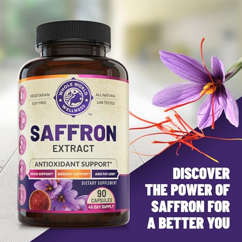 100% Pure Saffron Extract - Metabolism Booster & Natural Appetite Suppressant for Weight Loss WHOLE WORLD WELLNESSBuy Supplements Australia