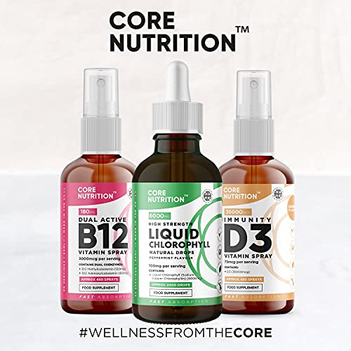 Core Nutrition Liquid Chlorophyll Drops for Water - 2 Fl. Oz for 60 Servings - 2 Month Supply Core NutritionBuy Supplements Australia
