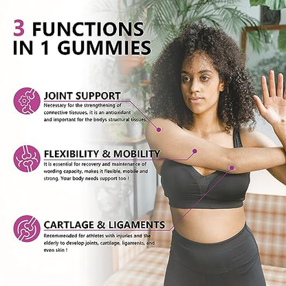 UPNEUTRI Glucosamine Chondroitin Gummies Sugar Free, Extra Strength 1500mg UPNEUTRIBuy Supplements Australia