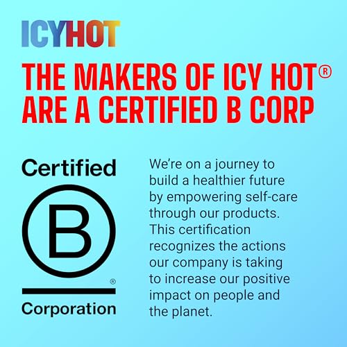 Icy Hot Original Pain Relief Patch, Medium Size Fabric Patches for Arm, Neck and Leg with Menthol 5%, Ice and Heat Contrast Therapy for Backaches, Joints, Muscle Strains and Arthritis, 5 ct. Icy HotBuy Supplements Australia