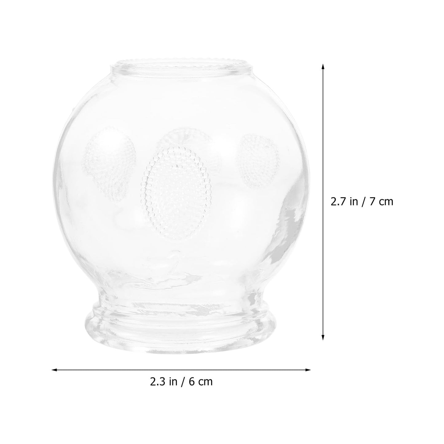Healvian 8pcs Glass Fire Chinese Acupoint Cupping Glass Cupping Device Body Care Cupping Suction HealvianBuy Supplements Australia