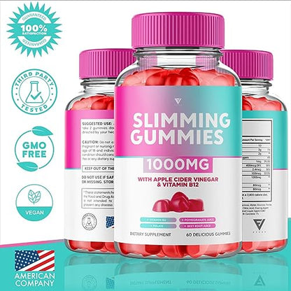 (3 Pack) Slimming Gummies It Works Slimming Gummies for Weight Loss with Apple Cider FyvusBuy Supplements Australia