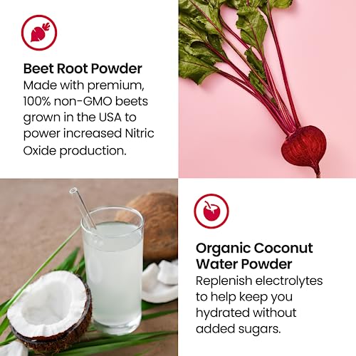 humanN SuperBeets Sport Pre Workout Powder – NSF Certified for Sport – Caffeine Free humanNBuy Supplements Australia