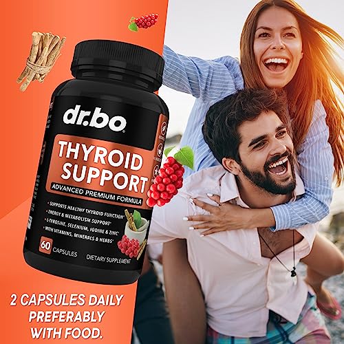 Thyroid Support for Women & Men Supplement - Natural Metabolism, Mood & Energy Enhancer DR. BOBuy Supplements Australia