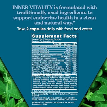 Eu Natural Vitality Cortisol Manager – Fight Fatigue, Feel Calm & Balanced – Healthy Cortisol Eu NaturalBuy Supplements Australia