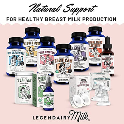 Legendairy Milk Cash Cow Lactation Supplement, Moringa, Alfalfa, and Goat's Rue Legendairy MilkBuy Supplements Australia