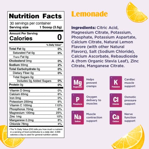 Ultima Replenisher Electrolyte Hydration Drink Mix, Lemonade, 30 Serving Tub Ultima ReplenisherBuy Supplements Australia