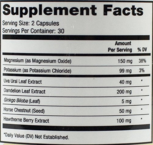 Capisette Water Retention Support - Reduces Swollen Feet, Ankles, and Legs - Reduce Progressive HealthBuy Supplements Australia