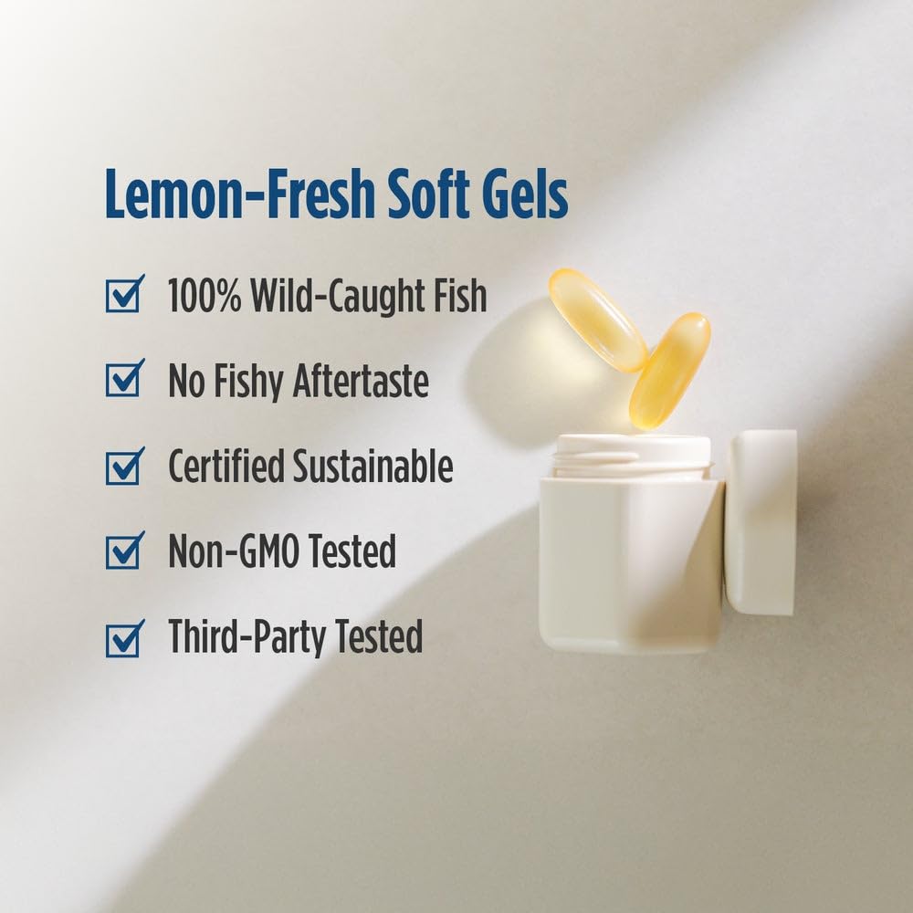 Nordic Naturals ProEFA 3-6-9, Lemon Flavor - 90 Soft Gels - 565 mg Omega-3 - EPA & DHA with Added GLA - Healthy Skin, Cognition, & Positive Mood - Non-GMO - 45 Servings Nordic NaturalsBuy Supplements Australia