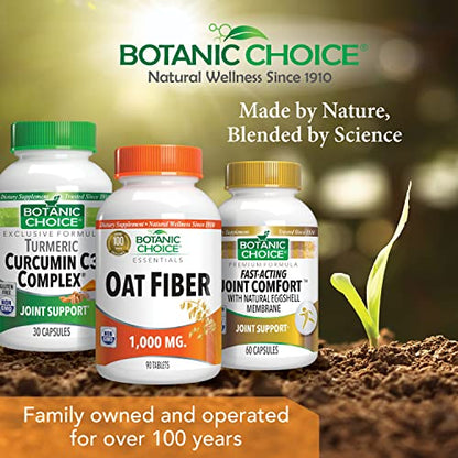 Botanic Choice Oat Fiber -Natural Oat Fiber Dietary Supplement to Support Digestive Health Botanic ChoiceBuy Supplements Australia