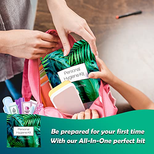3 x Menstrual All-in-One Kits - Assorted Colors | Convenience on The Go | Single Period Kit Packs pH AdvantageBuy Supplements Australia