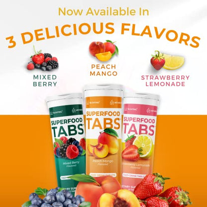 skinnytabs Superfood Tabs Detox Cleanse Drink - Fizzy Nutrition Supplement skinnytabsBuy Supplements Australia