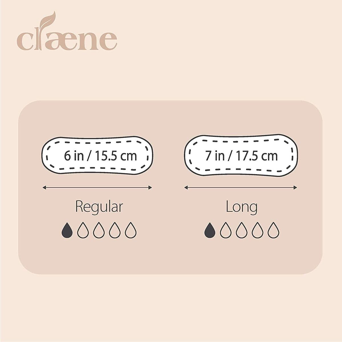 Claene Organic Cotton Panty Liners, Unscented, Thin, Cruelty-Free, Daily, Breathable Organic Panty CLAENEBuy Supplements Australia