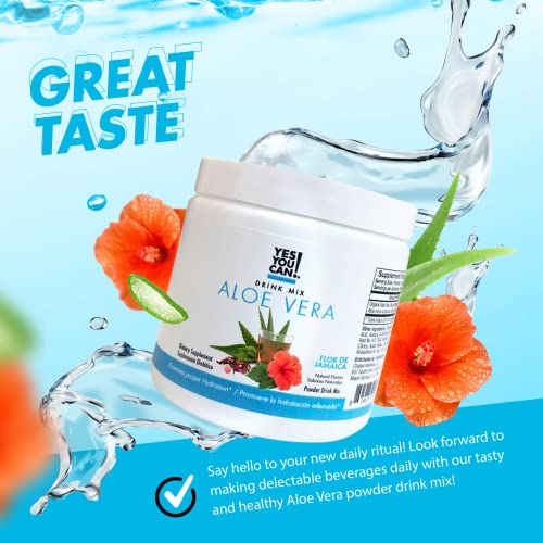 Yes You Can! Organic Aloe Vera Drink Mix - Super Greens Powder - Energy Drink Powder Yes You Can!Buy Supplements Australia