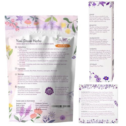 FIVONA Yoni Care Kit 4 in 1 - pH Balanced Natural Yoni Oil, Herbal Bar Soap for Feminine V Wash, Detox FIVONABuy Supplements Australia