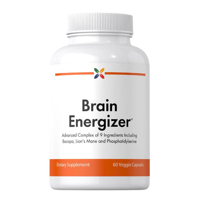 Stop Aging Now - Brain Supplement Complex - with Ginkgo Biloba, Lion's Mane, Bacopa, and DMAE - 60 Vegetarian Capsules - Advanced Blend Stop Aging NowBuy Supplements Australia
