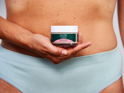 Glow Botanica | Period SOS - Real Wild Yam Cream for PMS Symptom Relief - Topical Supplement Glow BotanicaBuy Supplements Australia