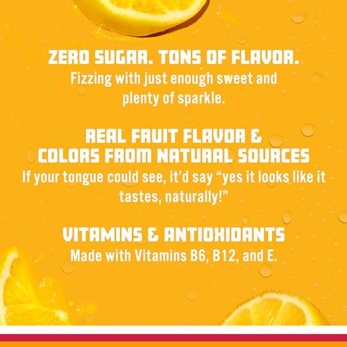 Sparkling Ice, Classic Lemonade Sparkling Water, Zero Sugar Flavored Water Sparkling ICEBuy Supplements Australia