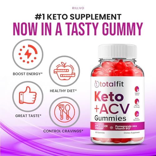 (3 Pack) Total Fit Keto ACV Gummies - Official - Keto TotalFit ACV Advanced Formula Plus RillvoBuy Supplements Australia