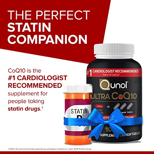 Qunol Ultra CoQ10 100mg Softgels- 3x Better Absorption Coenzyme Q10 Supplements QunolBuy Supplements Australia