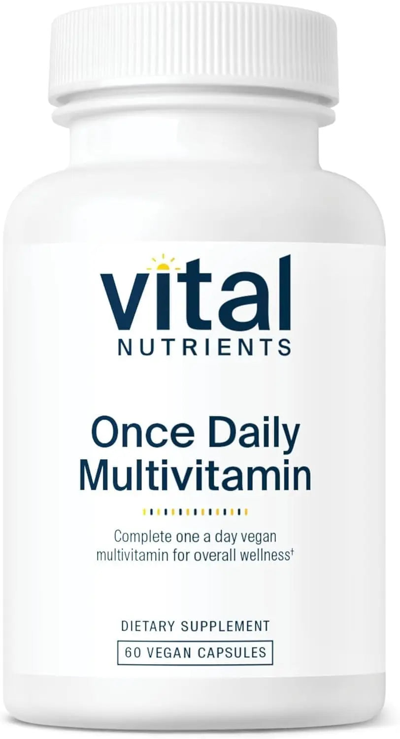 Vital Nutrients Once Daily Multivitamin | Vegan Multi for Women & Men | Allergen-Free | 19 Essential Vitamins + Antioxidants for Eye and Heart Health | Vital NutrientsBuy Supplements Australia