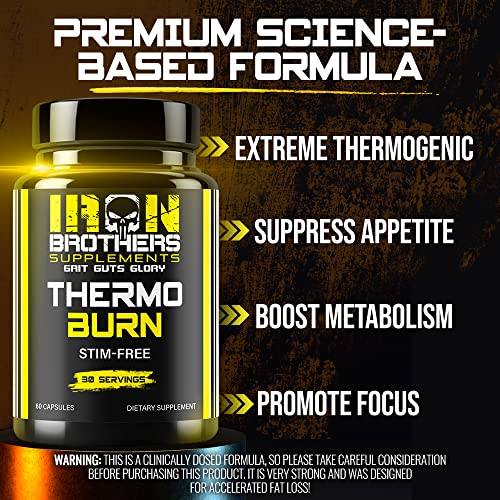 Stimulant Free Fat Burners for Women and Men – Weight Loss - Non Stim Thermogenic Fat Iron Brothers SupplementsBuy Supplements Australia