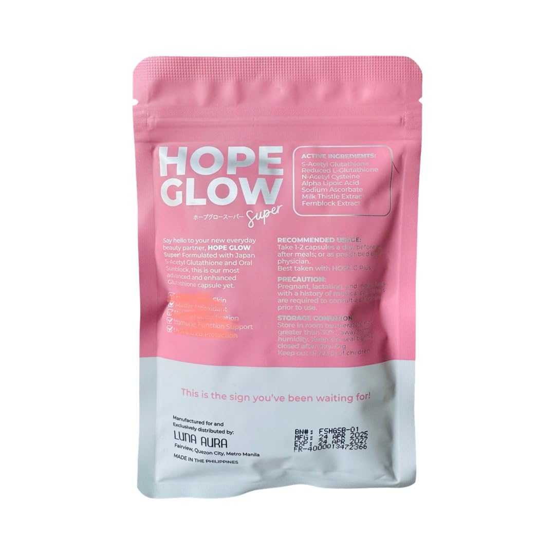 1 Sachet Luna Aura Hope Glow Super 700mg (60 Capsules) GenericBuy Supplements Australia