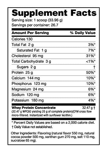 NutraBio Classic Whey Protein Powder- 25G of Protein Per Scoop - No Fillers, Artificial NutraBioBuy Supplements Australia