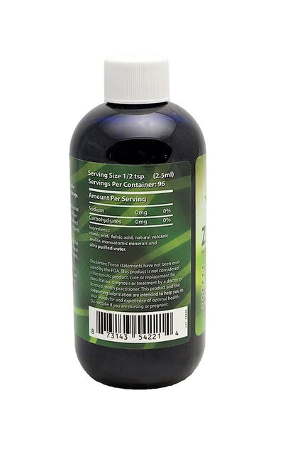 Living Foods USA ZeoHeal - Humic and Fulvic Acid Mineral Supplement 8 Fluid Ounce (2-Pack) Living Foods USABuy Supplements Australia