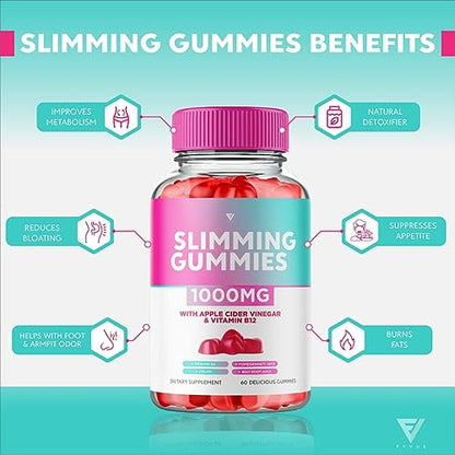 (3 Pack) Slimming Gummies It Works Slimming Gummies for Weight Loss with Apple Cider FyvusBuy Supplements Australia