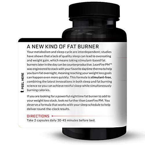 Force Factor LeanFire PM Weight Loss Pills for Women & Men, Fat Burner & Overnight Force FactorBuy Supplements Australia